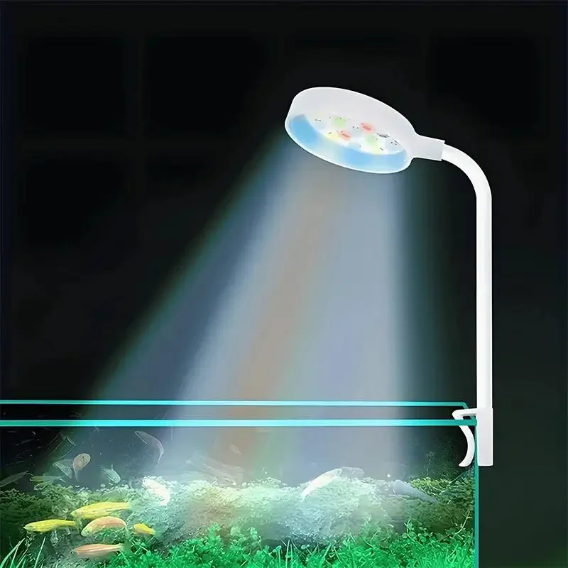 Aquarium Marine Lights - Luce per acquario con adattatore Clip