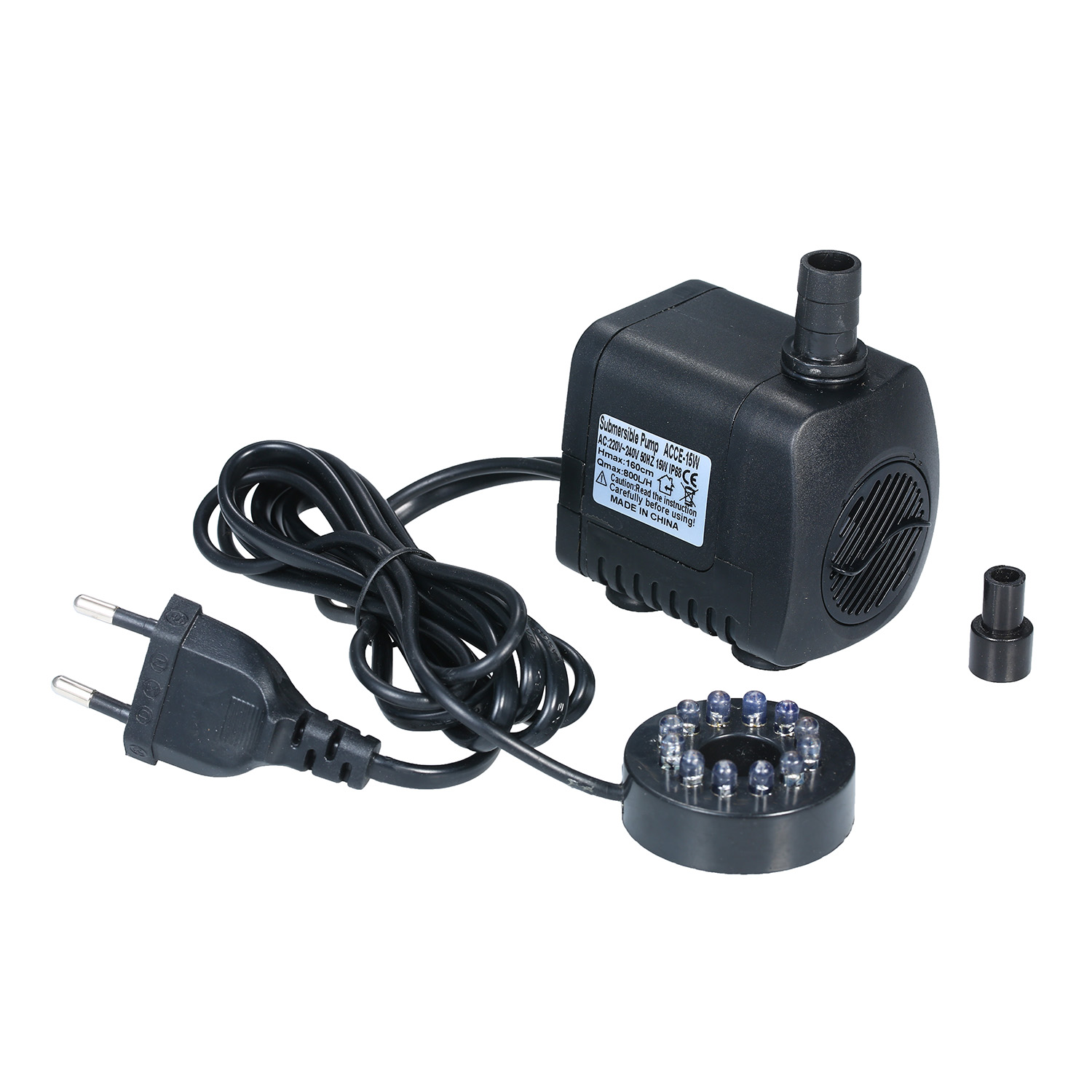 Aquarium Marine Lights - Pompa sommergibile a luce LED 800L