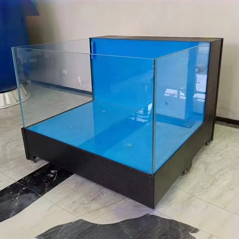 Marine Aquarium All In One - Acquario Quadrato in Vetro per Pesci