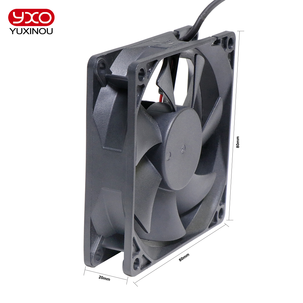 Aquarium Marine Lights - 1PCS 80x80x20mm LED Ventola del dissipatore