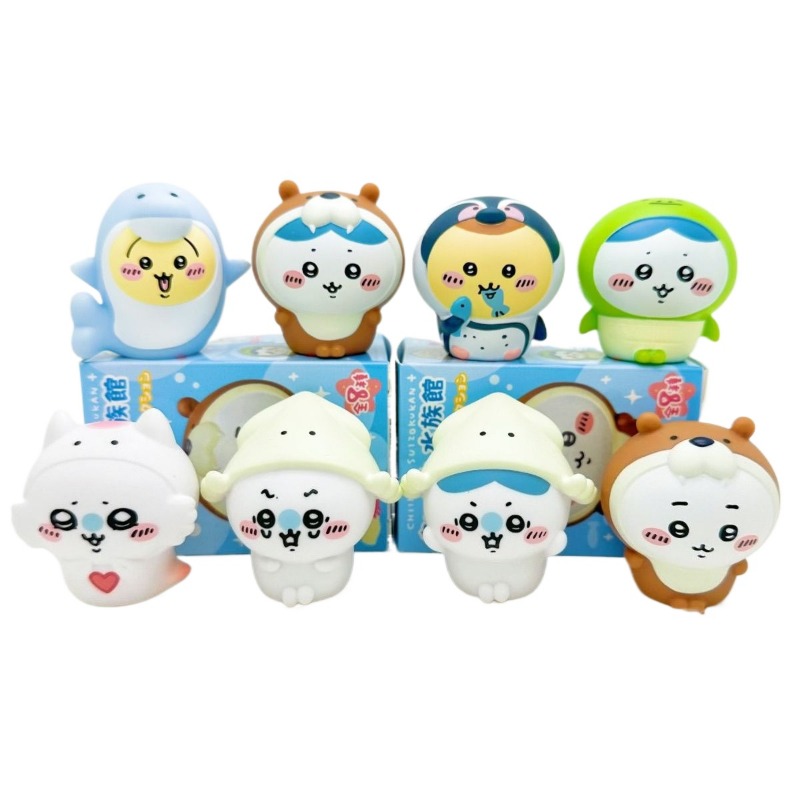 8 Pezzi/Scatola Kawaii Chiikaw - Aquarium And Marine recensione e prezzo