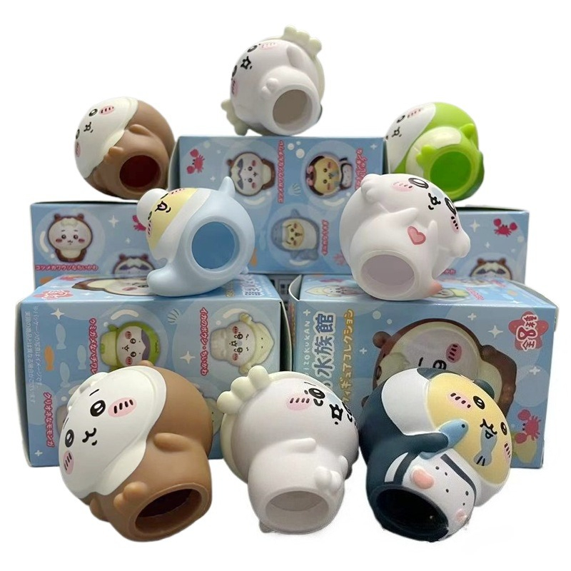 8 Pezzi/Scatola Kawaii Chiikaw - Aquarium And Marine recensione e prezzo