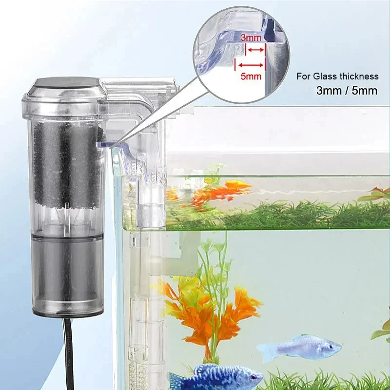 Mini Filtro Esterno a Cascata  - Aquarium Marine Filter recensione e prezzo
